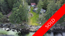 Thetis Island 2.83 acres Waterfront with 2bdr/2 bath home+studio+garage+worksh for sale:  2.83 acres Waterfront 2 bdrs + Detached Studio + Workshop/Garage  (Listed 2022-04-25)